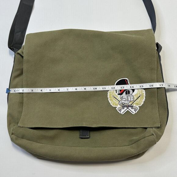 Britney Spears Canvas Messenger Bag Crossbody Music Band Patch Shoulder - Picture 5 of 12